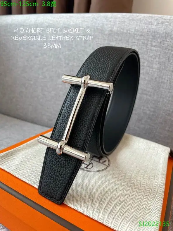 Hermes Belt 38mmX95-125cm 7D114